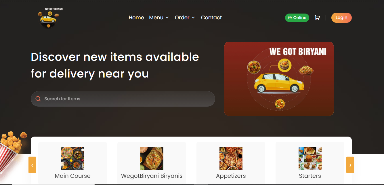 SaaS for Cloud Kitchen